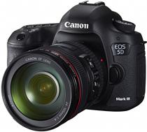 The Canon EOS 5D Mark III